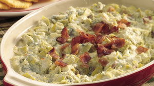 Appetizers: 3 Cheese, Artichoke and Pancetta Spread