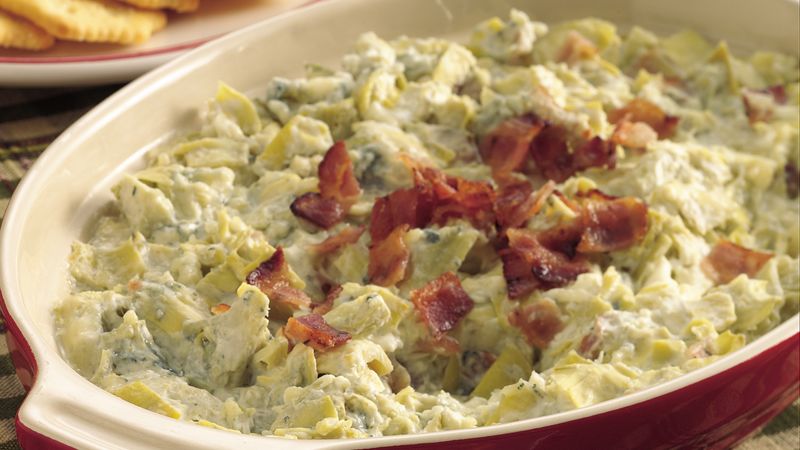 Appetizers: 3 Cheese, Artichoke and Pancetta Spread