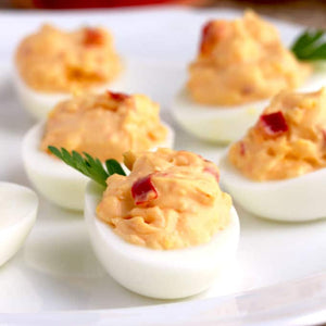 Appetizers: Pimento Cheese Deviled Eggs