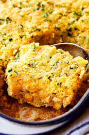 Sides: Fall Corn Casserole with White Cheddar & Thyme
